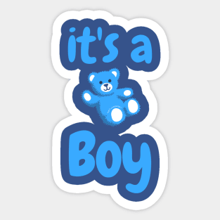 It's a Boy Sticker